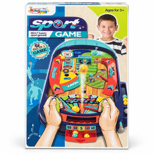 Boîte du flipper multisport King Sport Sport Game All in 1, dès 3 ans