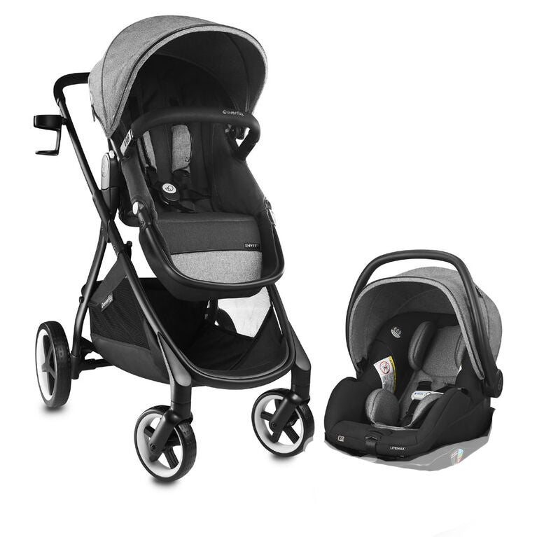 POUSSETTE GOLD SHYFT AVEC MAXI COSI – EVENFLO