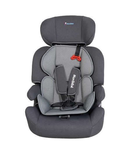 SIÈGE AUTO GROUPE 1/2/3 GRIS – MON BÉBÉ