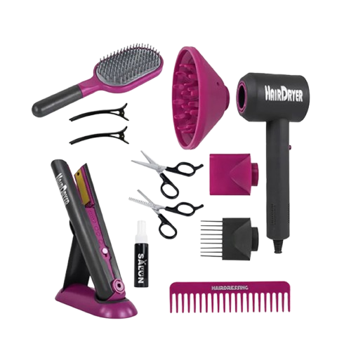 Kit de coiffeur pour enfant - 13 pcs