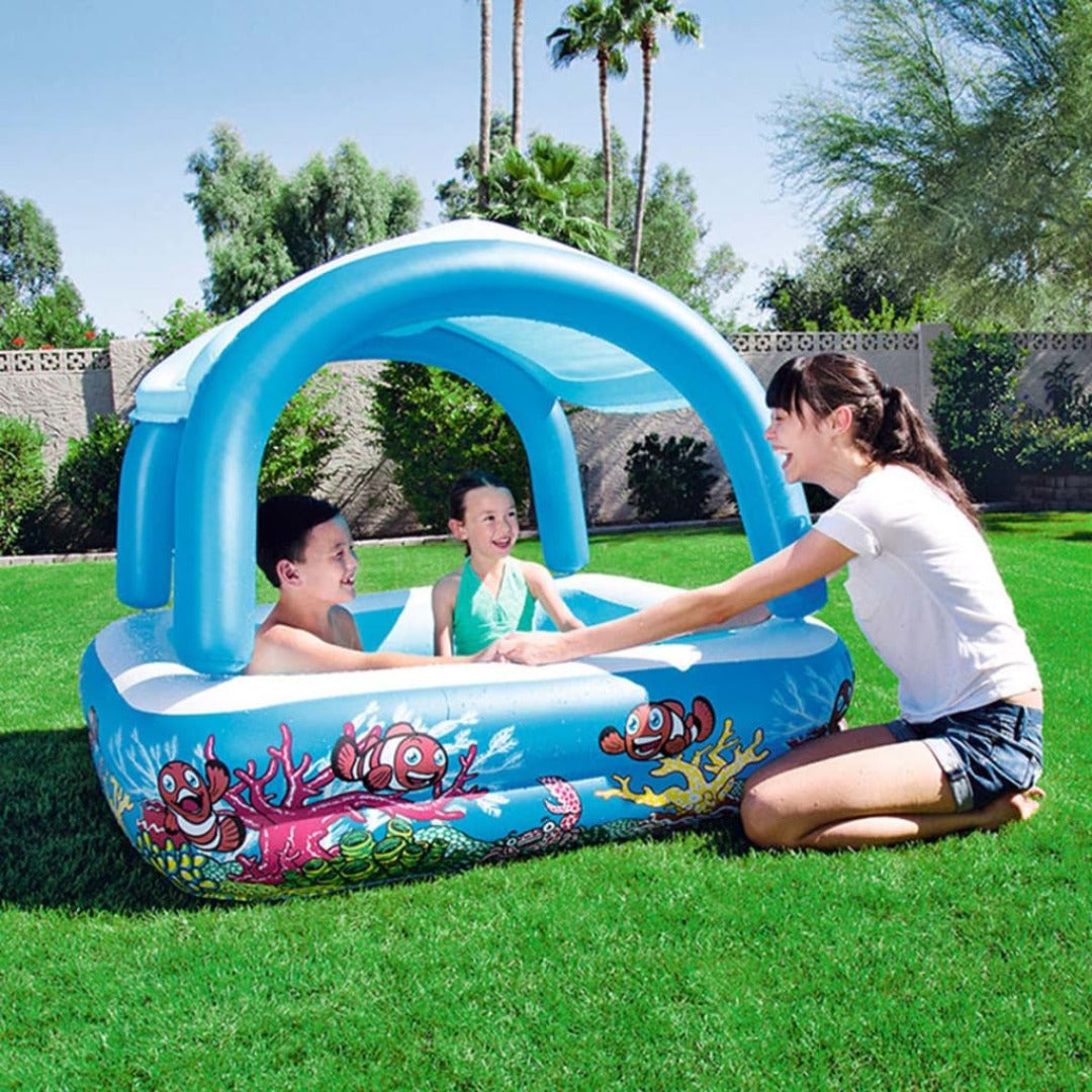 Piscine gonflable avec auvent - Bestway