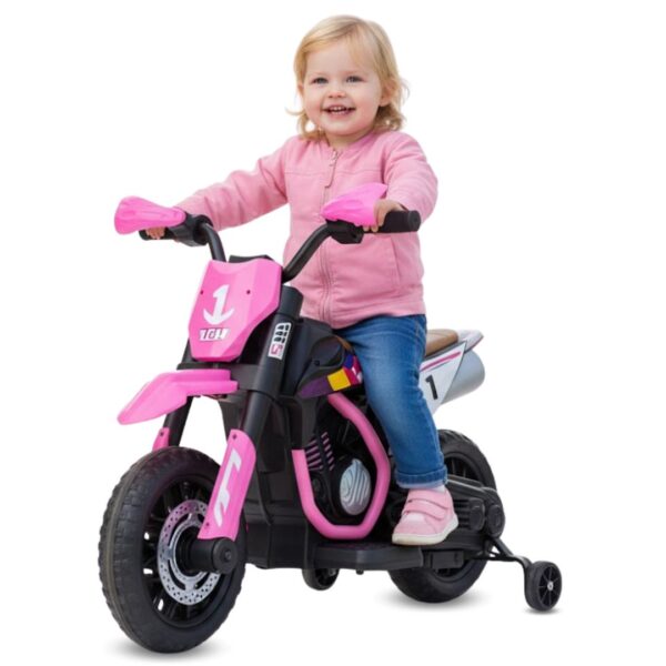 Moto Électrique Musicale Sunix One avec Bluetooth pour Enfants