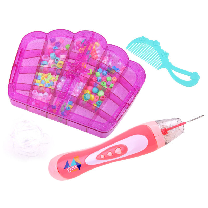 Coffret de perles pour cheveux