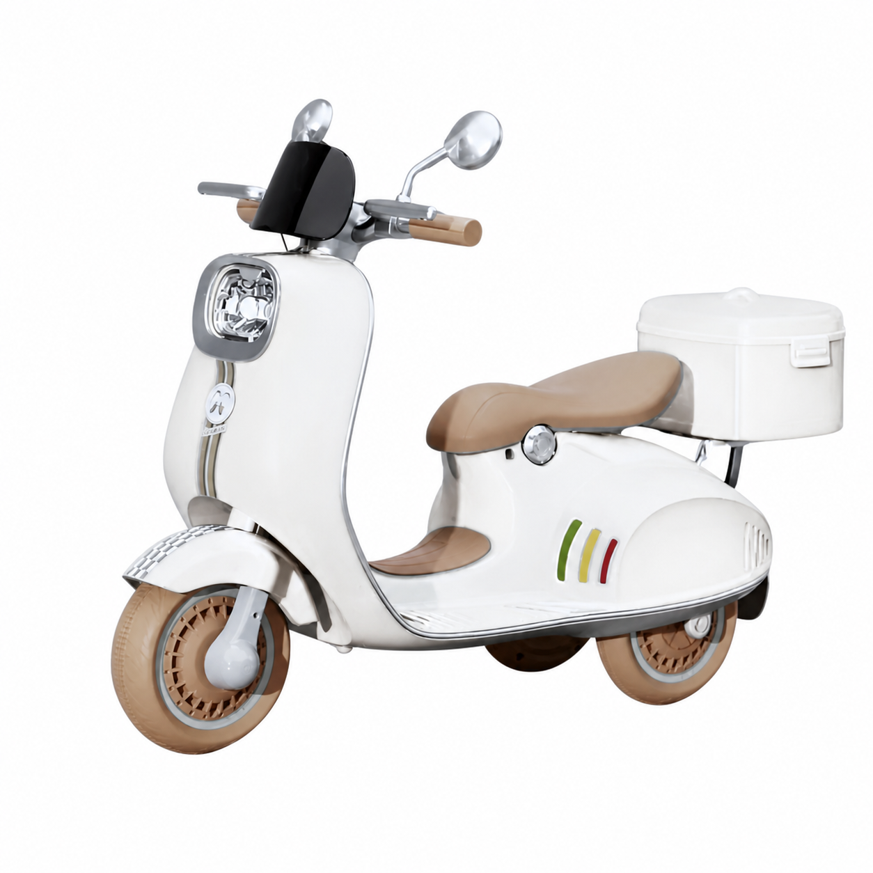 Scooter Électrique 12V pour Enfant - Style Vespa
