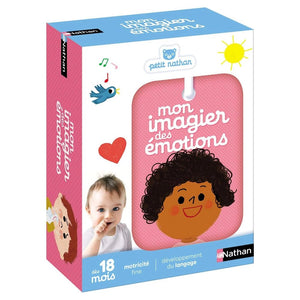 Boîte Petit Nathan Mon imagier des émotions, motricité fine et développement du langage, dès 18 mois