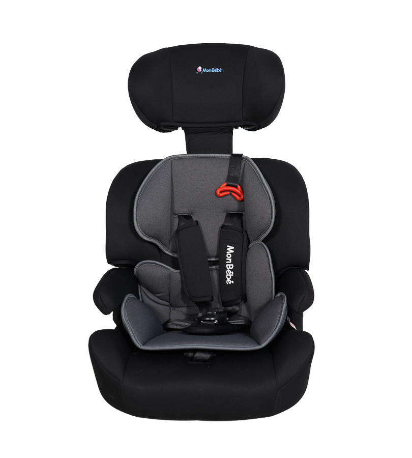 SIÈGE AUTO GROUPE 1/2/3 NOIR – MON BÉBÉ