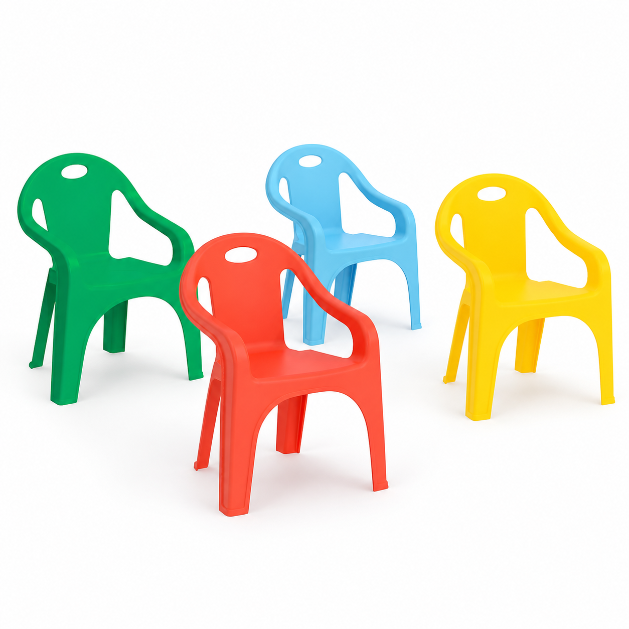 Chaise Lucky — Pilsan (fauteuil enfant avec accoudoirs)