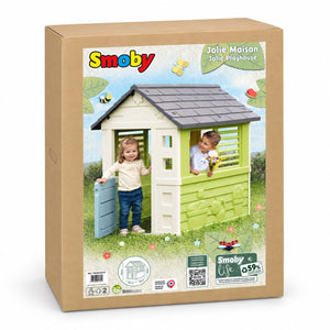 Carton d'emballage de la maisonnette Smoby Life Jolie