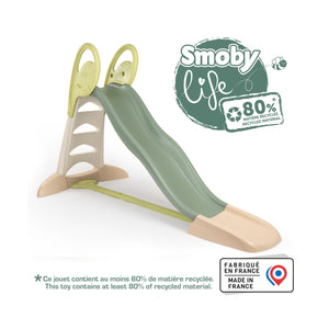 Toboggan Smoby Life XL, 80 % de matière recyclée, fabriqué en France