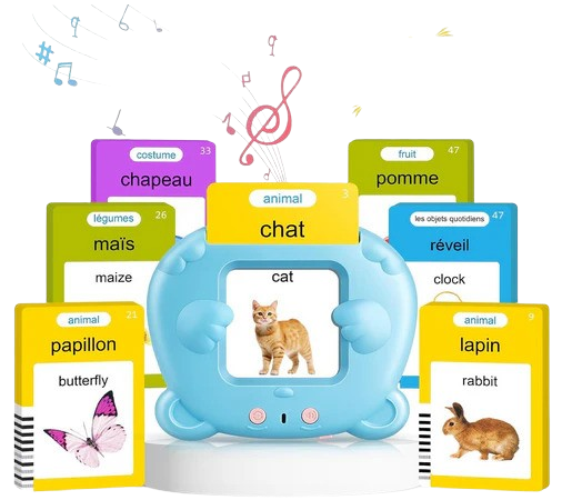 Cartes flash interactives trilingues ( Arabe - Français - Anglais )