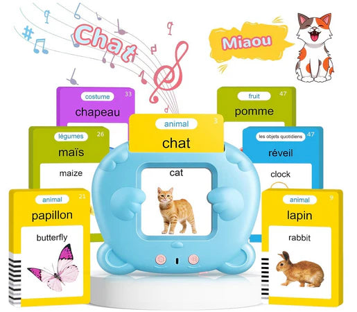 Cartes flash interactives trilingues ( Arabe - Français - Anglais )