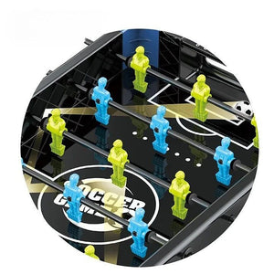 Détail des joueurs bleus et verts et du compteur de score à glissière