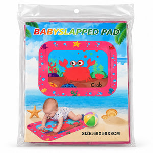 Emballage du tapis d'eau bébé modèle Crabe, dimensions 69 x 50 x 8 cm