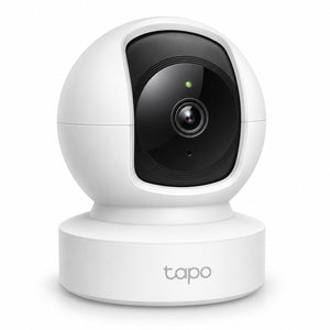 Caméra de surveillance WiFi TP-Link Tapo C212 blanche, tête rotative pan/tilt et objectif noir