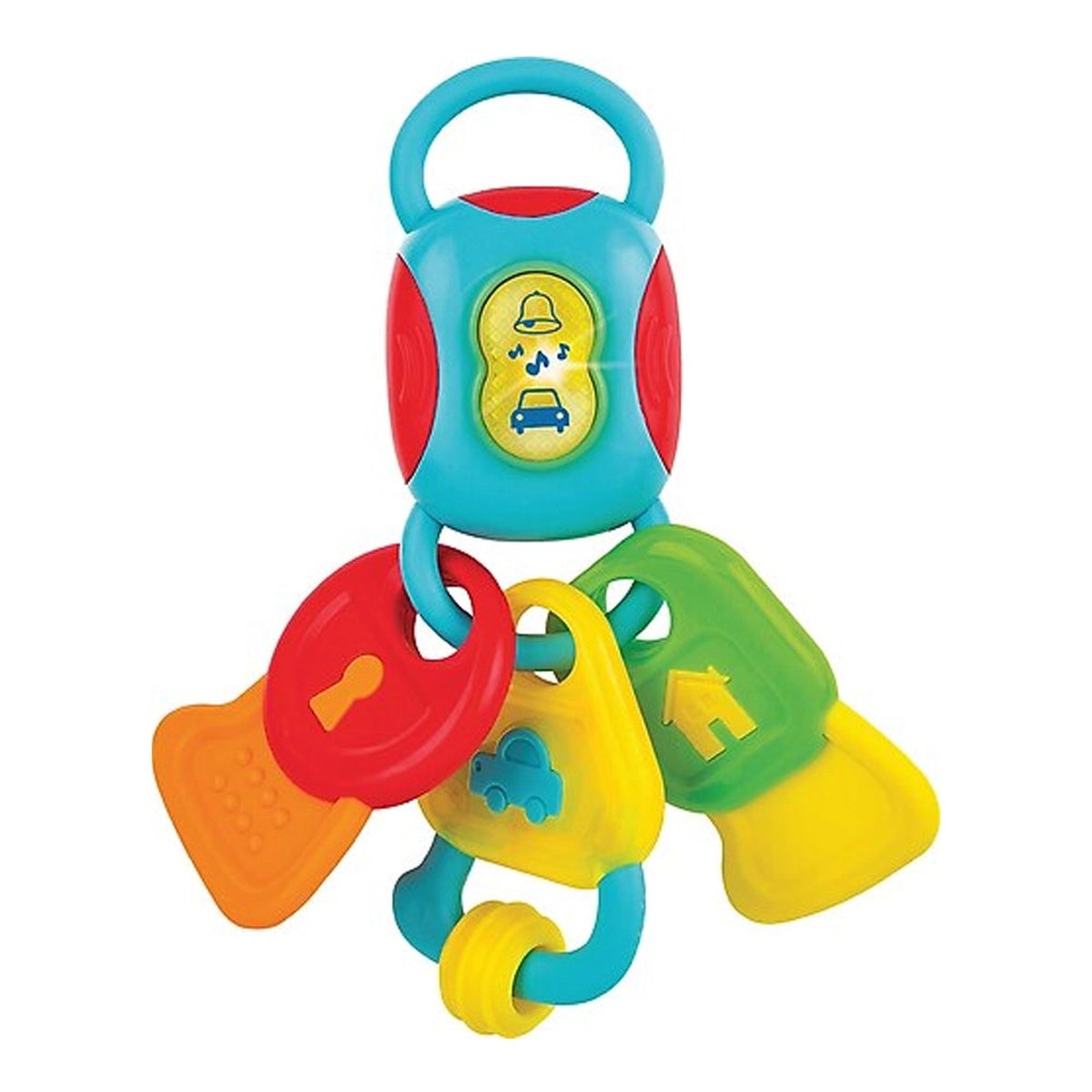 Winfun hochet clés de dentition lumineux coloré pour bébé