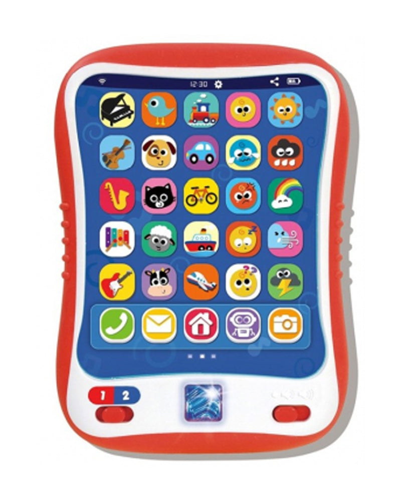 Tablette Winfun i-Fun Pad, écran d'icônes colorées et empreinte digitale lumineuse