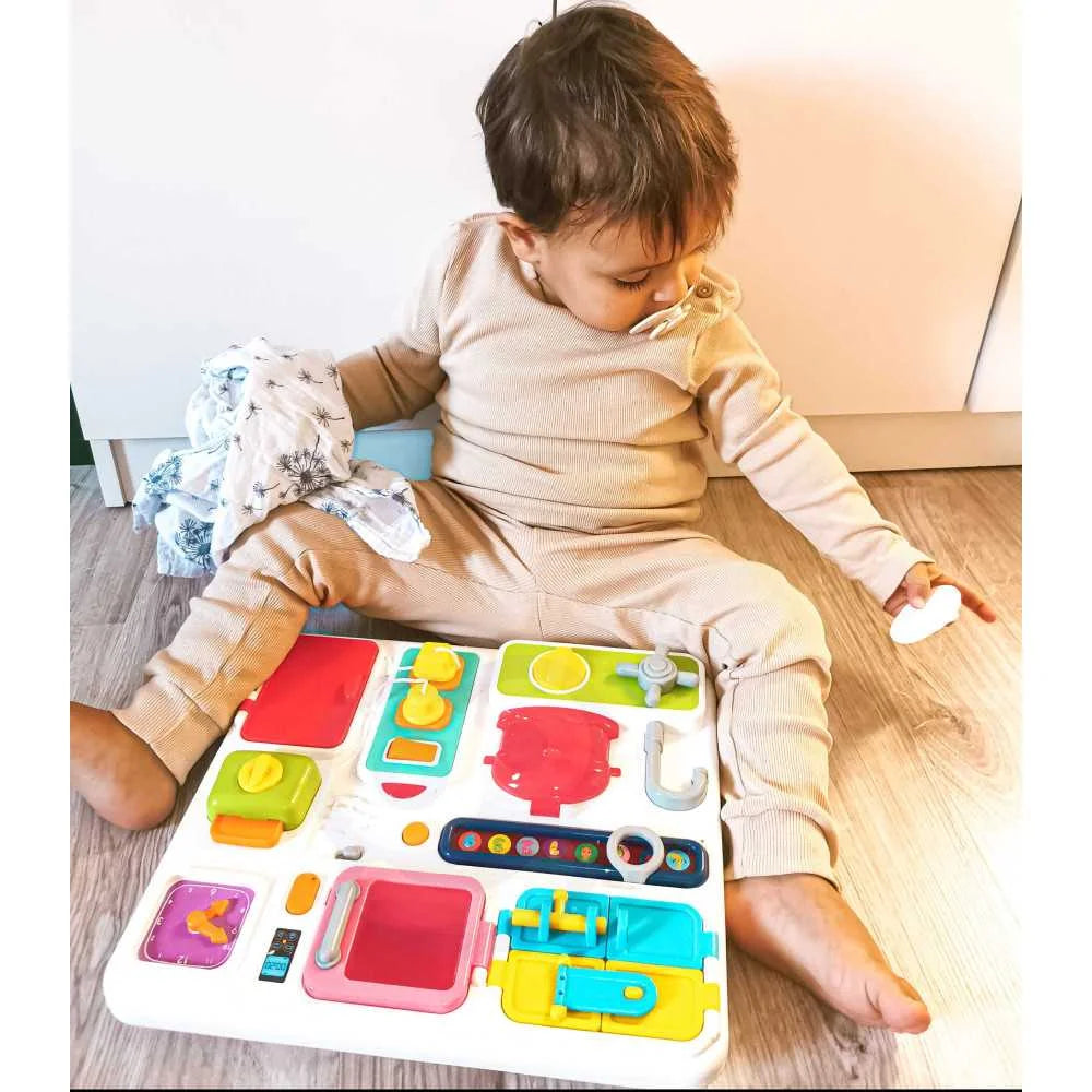 Tableau d'activités sensorielles avec effets sonores et lumineux – HUANGER