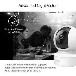 Tapo C212 - Vision nocturne avancée