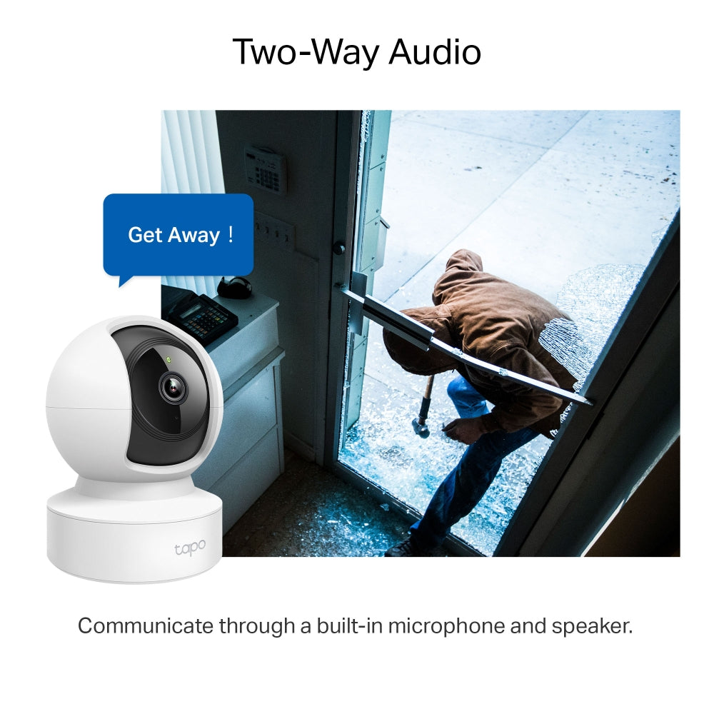 Tapo C212 - Audio bidirectionnel