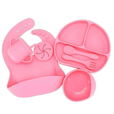 Ensemble vaisselle 7 pcs en silicone