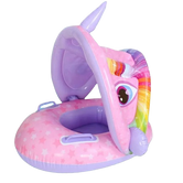 Bouée gonflable avec Pare-Soleil - Licorne