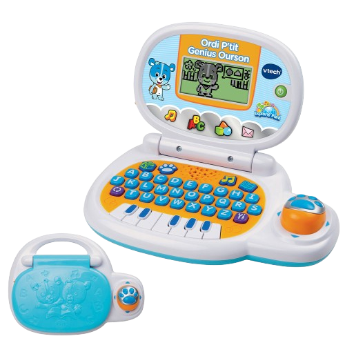 Ordi P'tit Genius Ourson bleu - Vtech