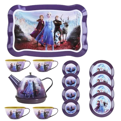 Dinette en métal 15 pcs - FROZEN II