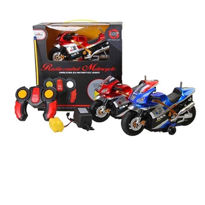 Moto télécommandée - BLEU