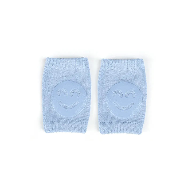 Chaussettes de protection des genoux Leggings avec visage souriant