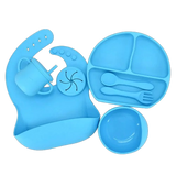 Ensemble vaisselle 7 pcs en silicone