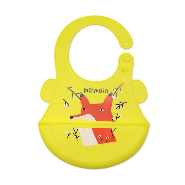 Bavoir en silicone - RENARD