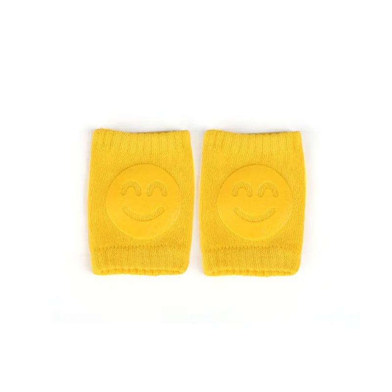 Chaussettes de protection des genoux Leggings avec visage souriant