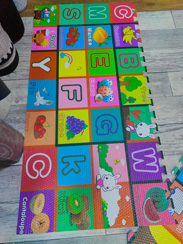 Tapis puzzle 'Alphabet' en mousse - EVA