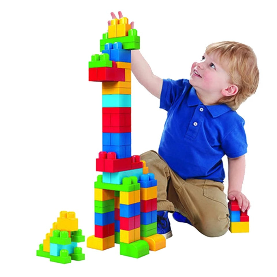 Blocs de construction multicolores - 120 pcs