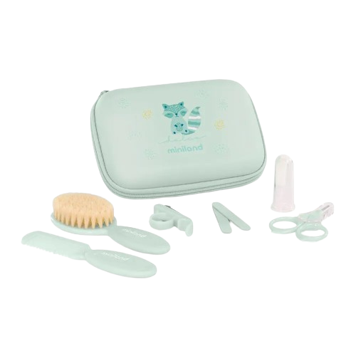 Trousse de toilette Baby kit mint – Miniland