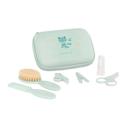 Trousse de toilette Baby kit mint – Miniland