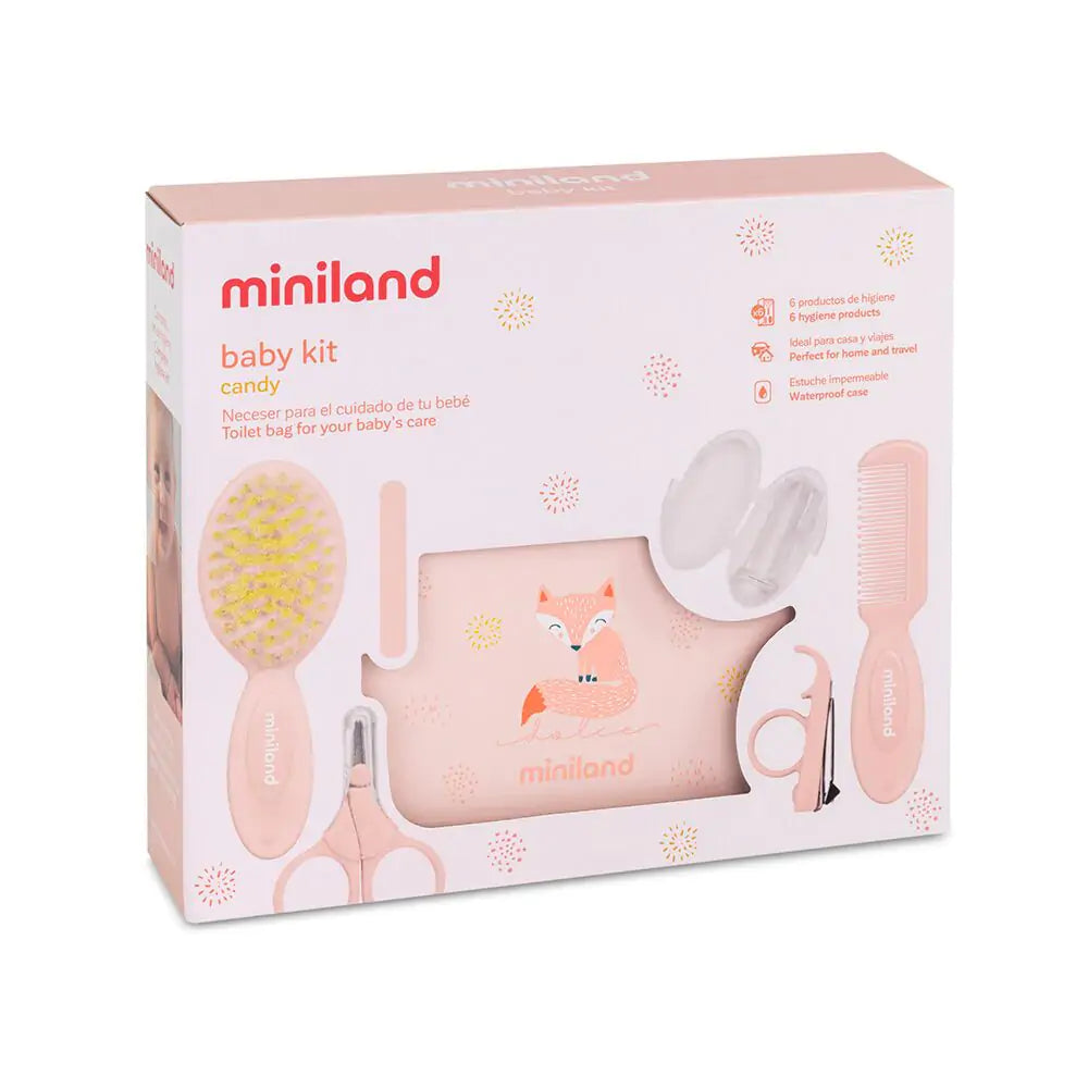 Trousse de toilette Baby kit candy – Miniland