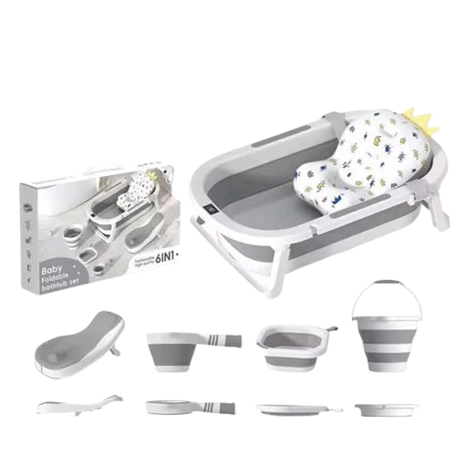 Baignoire Pliable pour Bébé - 6 en 1