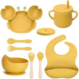 Ensemble vaisselle 9 pcs en silicone