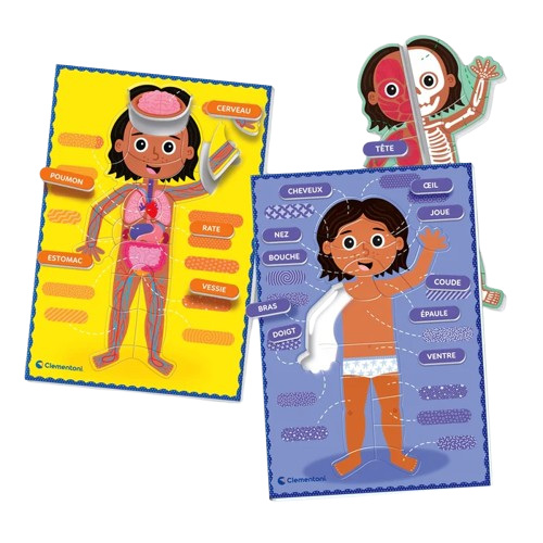 Le corps humain - Montessori - CLEMENTONI