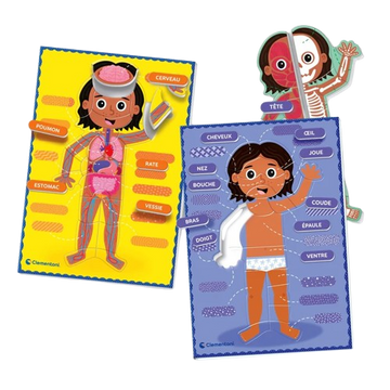 Le corps humain - Montessori - CLEMENTONI