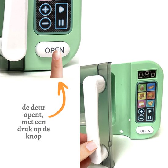 Micro-ondes à écran tactile - VERT