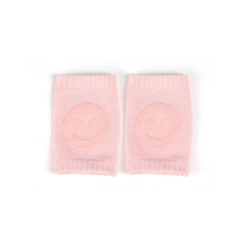 Chaussettes de protection des genoux Leggings avec visage souriant