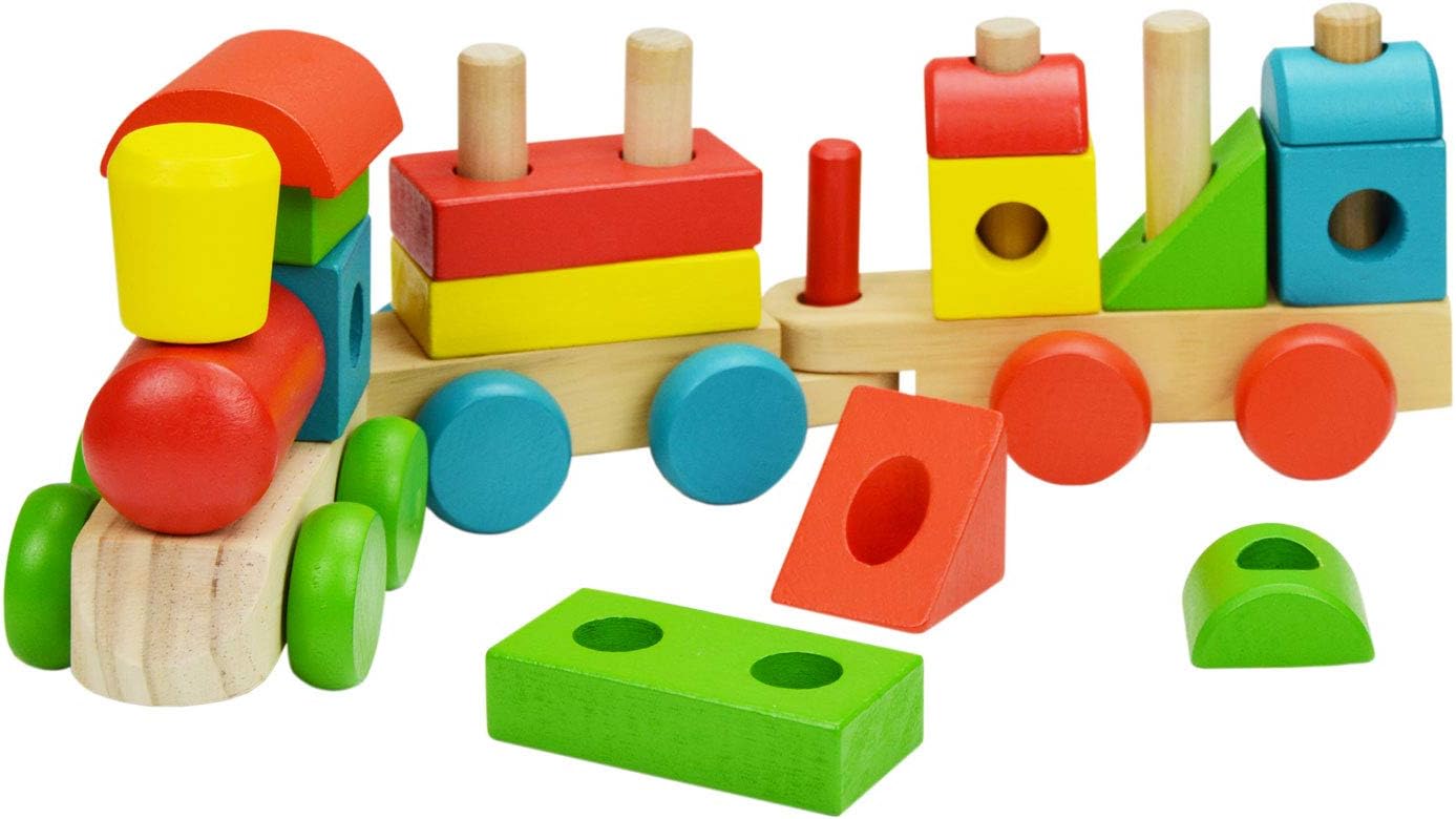 pack 3 jouets éducatifs en bois montessori