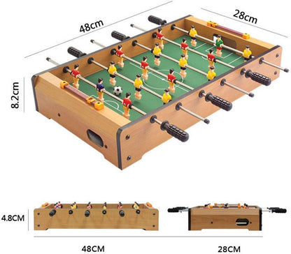 Table Jeu football babyfoot en bois pour 2 joueurs