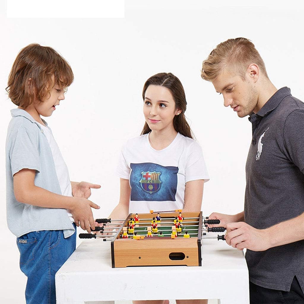 Table Jeu football babyfoot en bois pour 2 joueurs