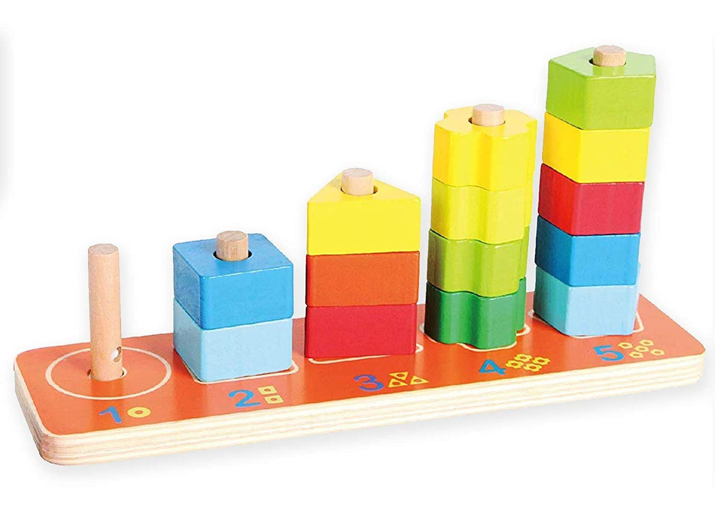 pack 3 jouets éducatifs en bois montessori