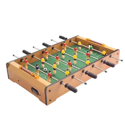 Table Jeu football babyfoot en bois pour 2 joueurs