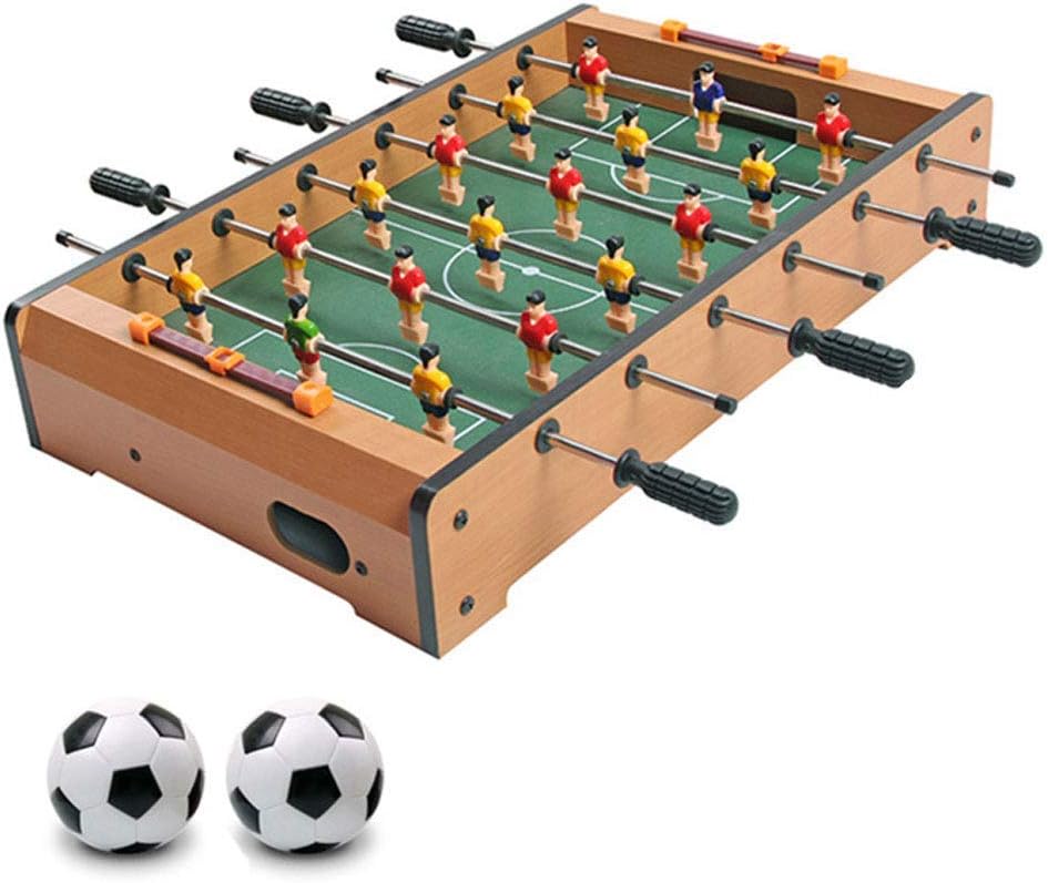 Table Jeu football babyfoot en bois pour 2 joueurs