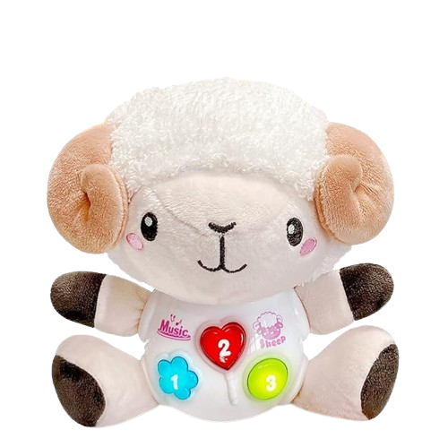 Peluche avec sons et lumières - Mouton